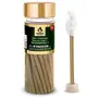 The Aroma Factory Loban Dhoop Batti Sticks with Incense Holder (1 Jar) 100 Gram, 7 image