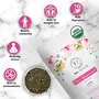 Tea Treasure USDA Organic Spearmint Herbal Tea for PCOD & PCOS Cure Facial Hair & Acne Due to Hormonal Imbalance 100 g, 4 image