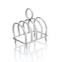 Urban Snackers Stainless Steel 4 Slice Bread/Toast Carrying Rack Holder Silver Color 11.5 cm Use for Serving & Food Presentation Home Restaurants, 5 image