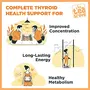The Tea Trove Thyroid Tea For hypothyroidism (50g) Organic Tea for Thyroid Health Includes Ashwagandha Dandelion Brahmi Chamomile & Nettle Improve Your Metabolism Energy Focus & Thyroid Function, 7 image