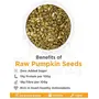 True Elements Raw Pumpkin Seeds 150g - Immunity Booster Seeds | Protein Rich Snacks | Seeds for Eating, 4 image