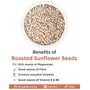 True Elements Roasted Sunflower Seeds 125g - Healthy Snacks | Sunflower Seeds for Eating | Fibre Rich, 5 image