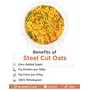 True Elements Steel Cut Oats 500gm - Gluten Free Oats | Diet Food | Healthy Breakfast | High in Protein and Fibre, 5 image