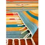 Vermilion Lifestyle Hand Loom Rug / Dhurrie. Natural Fibres Hand-Woven Rug for Bedroom Living Dining Room Floor Home Decor (5 x 3 Feet), 4 image