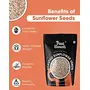 True Elements Roasted Sunflower Seeds 125g - Healthy Snacks | Sunflower Seeds for Eating | Fibre Rich, 4 image