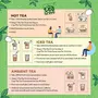 The Tea Trove Spearmint Tea Loose Leaf Help Cure Hormonal Acne Facial Hair Due to PCOS | Steep as Hot Spearmint Herbal Tea or Iced PCOS Tea | Caffeine Free (50 Gm 50 Cups), 10 image