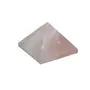 CRYSTAL'S ADVISOR Natural Rose Quartz Pyramid 50 mm. for Vastu Correction Creativity Color- Pink (Pack of 1 Pc.), 3 image