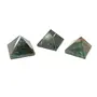 CRYSTAL'S ADVISOR Natural Energised Bloodstone Pyramid 25 mm for Vastu Correction Creativity Color- Multi Color (Pack of 1 Pc.), 7 image