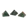 CRYSTAL'S ADVISOR Natural Energised Bloodstone Pyramid 25 mm for Vastu Correction Creativity Color- Multi Color (Pack of 1 Pc.), 6 image