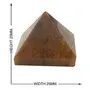 CRYSTAL'S ADVISOR Natural Yellow Quartz Pyramid 30 mm. for Vastu Correction Creativity Color- Yellow (Pack of 1 Pc.), 4 image