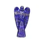 CRYSTAL'S ADVISOR Natural Energised Lapis Lazuli Angel 2" for Chakra Healing Color- Multicolor (Pack of 1 Pc.), 4 image