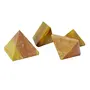 CRYSTAL'S ADVISOR Natural Energised Mookite Pyramid 50mm for Vastu Correction Creativity Color- Multi Color (Pack of 1 Pc.), 4 image
