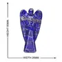 CRYSTAL'S ADVISOR Natural Energised Lapis Lazuli Angel 2" for Chakra Healing Color- Multicolor (Pack of 1 Pc.), 5 image