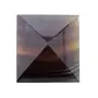 CRYSTAL'S ADVISOR Natual Energised Fluorite Pyramid 30 mm for Vastu Correction Creativity Color- Multi Color (Pack of 1 Pc.), 5 image