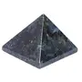 CRYSTAL'S ADVISOR Natural Energised Granite with Blue Fire Pyramid 35mm for Vastu Correction Creativity Color- Multi Color (Pack of 1 Pc.), 2 image