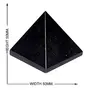 CRYSTAL'S ADVISOR Natural Black Tourmaline Pyramid 50 mm. for Vastu Correction Creativity Color- Black (Pack of 1 Pc.), 4 image
