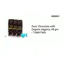 Zevic Sugar Free Chocolate - Sweetened with Organic Jaggery (Rich in Nutrients) 40 gm (Pack of 3), 2 image