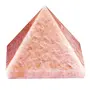 CRYSTAL'S ADVISOR Natural Peach Moonstone Pyramid 40 mm. for Vastu Correction Creativity Color- Peach (Pack of 1 Pc.), 2 image