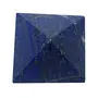 CRYSTAL'S ADVISOR Natural Lapis Lazuli Pyramid 25 mm for Vastu Correction Creativity Color- Blue (Pack of 1 Pc.), 2 image