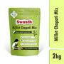 SWASTH Millet Chapati Mix - 2Kg (Other Names of Siridhanya-SiruthaniyamChiru Dhanyalu), 3 image