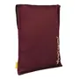 Shenaro Lifestyle's: Cotton Organic and Eco-Friendly Pain Relief Wheat Bag with Treated Whole Grains and Lavender (Chocolate Maroon), 4 image