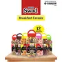 Swad Breakfast Cereal Multigrain Fruit Rings (Made with Oats Rice Corn High Fibre Cereal for Kids) Jar 280 g, 7 image
