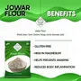 SWASTH Jowar or Sorghum Millet Flour - Gluten Free Sorghum Flour -( 5 x 1kg Pack) (Other Names of Jowar Millet - SorghumJowari Jona Jola Cholam Jowar Jawari Juara)| for weightloss, 5 image
