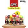 Swad Breakfast Cereal Fruit Rings & Balls (Made with Oats Rice Corn High Fibre Multigrain Children Cereal) Jar 310 g, 6 image