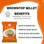 SWASTH Browntop Millet Organic and Natural 500 Grams(Other Names of Brown Top Millet - Korale Cereals), 5 image
