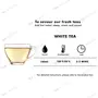 Tea Treasure Darjeeling Silver Needle White Tea Antioxidants Rich & Helps in Weight Management Yellow Loose Leaf 50 g, 6 image