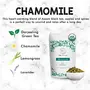 Tea Treasure USDA Certified Organic Chamomile Green Calming & Soothing Sleep Tea for Stress and Anxiety 50 g, 4 image