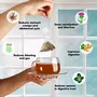 Tea Treasure Belly Soother Tea Stomach Ease for Bloating Heart Burn and Indigestion Pyramid Tea Bags 18 Count, 4 image