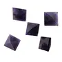 CRYSTAL'S ADVISOR Natural Amethyst Pyramid 10 mm. for Vastu Correction Creativity Color- Purple (Pack of 1 Pc.), 3 image