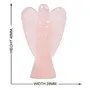 CRYSTAL'S ADVISOR Rose Quartz Angle(Big) for Chakra Healing Color- Pink (Pack of 1 Pc.), 2 image