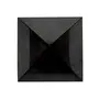 CRYSTAL'S ADVISOR Natural Black Agate Pyramid 35 mm. for Vastu Correction Creativity Color- Black (Pack of 1 Pc.), 2 image