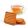 POLKA SUGAR LESS DIET ATTA PATTI COOKIES with Elaichi I PACK OF 1X200 = 200 GM I High Fibre Digestive Biscuits Rusk I cookies biscuit I Whole Wheat Sugarless cookies (SUGARLESS 200 GM) I Sugar free biscuits, 4 image