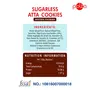 POLKA SUGAR LESS DIET ATTA PATTI COOKIES with Elaichi I PACK OF 1X200 = 200 GM I High Fibre Digestive Biscuits Rusk I cookies biscuit I Whole Wheat Sugarless cookies (SUGARLESS 200 GM) I Sugar free biscuits, 6 image