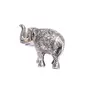 Kridaykraft Metal Elephant Silver Color for Showpiece Enhance Your HomeOfficeAnimal Showpiece FigurinesCorporate Gift Article., 6 image