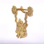 KridayKraft Radha Krishana Murti on Swing Jhula Metal Statue Gold Antique Finish So Looks Very Beautiful for Decor Your HomeOffice WallsShowpiece FigurinesReligious Idol Gift Article., 5 image