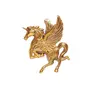 KridayKraft Flying Horse Metal Statue for Wall Hanging DecorLiving room DecorFlying Angel Horse Statue Pegasus Animal Feng Shui DecorativeHorse Statue for Wealth IncomeBright Future & Gift Article Showpiece..., 6 image