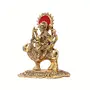 KridayKraft Durga Maa MurtiShero vali ma Metal Statue for Navratri PoojaTemple PoojaDecor Your Home & OfficeReligious Idol Gift ArticleShowpiece Figurines..., 3 image