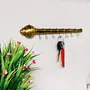 Kridaykraft Metal Gada Key Holder Decorative for Wall and Gift for Have House Warming Anniversaries Birthday Wedding Gifts Return Gifts Corporation Gifts & Indian Festivals., 3 image