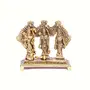 KridayKraft Shri Ram Darbar Metal Statue for PoojaLord Rama Laxman Sita & Hanuman Murti Religious Idol for HomeOffice DecorShopiece FigurinesGift Article..., 7 image