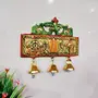 KridayKraft Tirupati Door Hanging Shankh Chakra Namah Latkan Meenkari Decorative for HomeOffice & RoomAlso Gift for House Warming...., 2 image