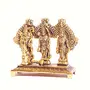 KridayKraft Shri Ram Darbar Metal Statue for PoojaLord Rama Laxman Sita & Hanuman Murti Religious Idol for HomeOffice DecorShopiece FigurinesGift Article..., 6 image