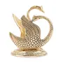 Kridaykraft Oxidize Metal Handicrafts Decorative Golden Swan Duck Shape Napkin Holder Dining Tableware Handmade Handicrafts showpiece Gifts, 3 image