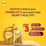 Saffola Gold Refined Cooking oil | Blend of Rice Bran & Sunflower oil | Helps Keeps Heart Healthy | 2 Litre jar, 5 image