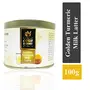 OOSH Gourmet's Immunity Boosting Golden Turmeric Milk Latte / Haldi Milk | Reusable Air Tight Tin Packaging (100g), 6 image