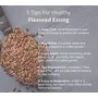 Organo Nutri Roasted Flax Seeds Spiced Lemon Pepper Ajowain 2 kg Also for Eating Roast, 6 image