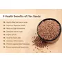 OrganoNutri Roasted Flax Seeds | Lightly Salted Alsi for Eating | Premium Roast (2kg), 4 image
